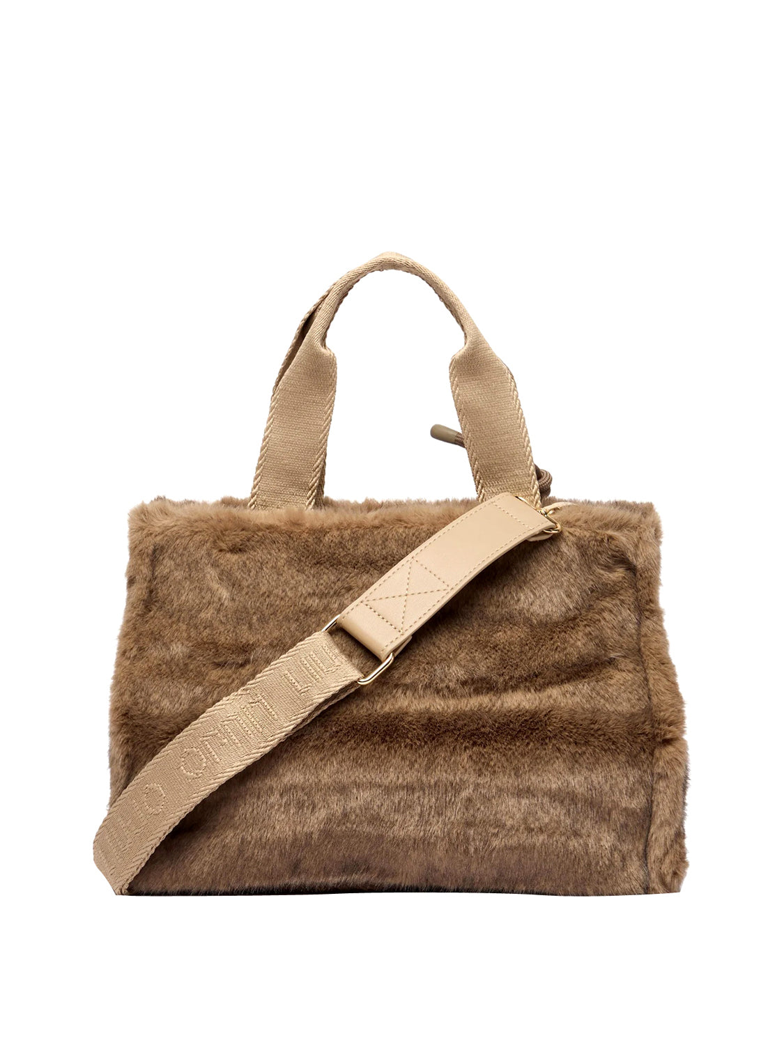 LIUJO SPORT Borsa Tote Piccola In Teddy Liu Jo Sport - Beige Light Glace