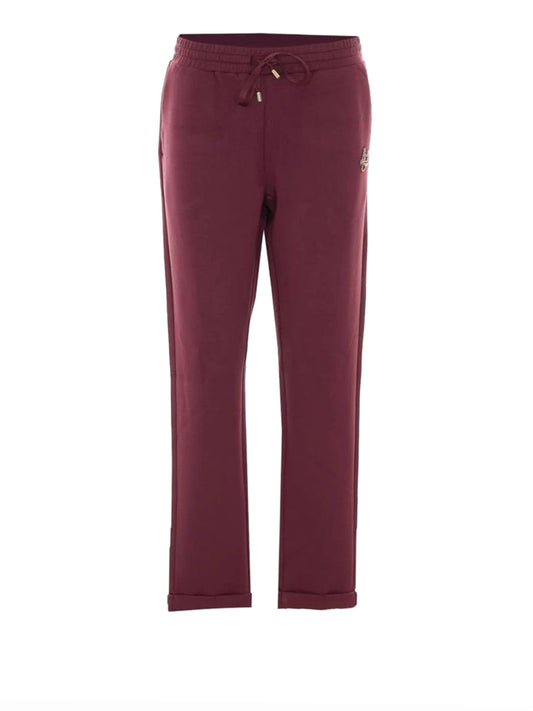 LIUJO SPORT Pantaloni In Scuba Liu Jo Sport - Red Aubergine Red Aubergine