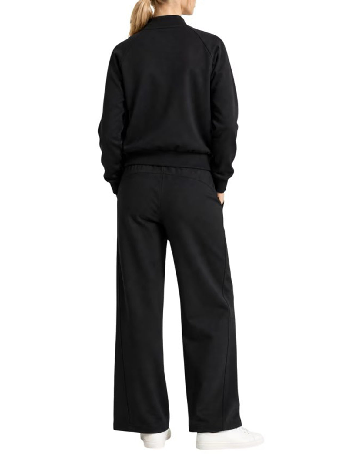 LIUJO SPORT Felpa Girocollo Con Zip Liu Jo - Nero BLACK