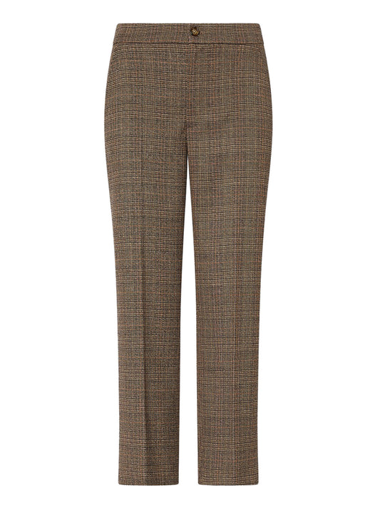 LIU.JO WHITE Pantalone Liu Jo A Sigaretta Tartan Classic Tartan