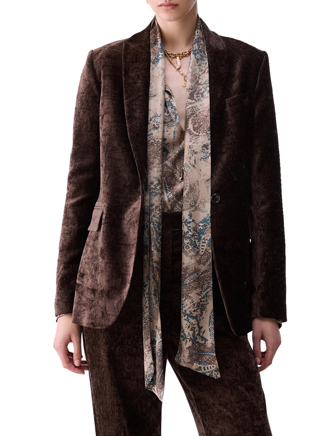 LIU.JO WHITE Blazer Velluto Liu Jo - Mole MOLE