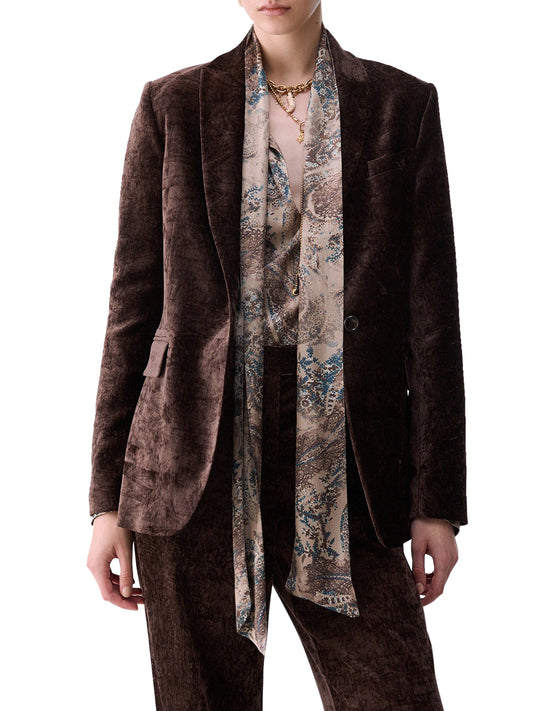 LIU.JO WHITE Blazer Velluto Liu Jo - Mole MOLE