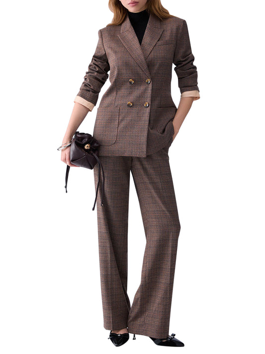 LIU.JO WHITE Giacca In Principe Di Galles Liu Jo - Tartan Classic Tartan