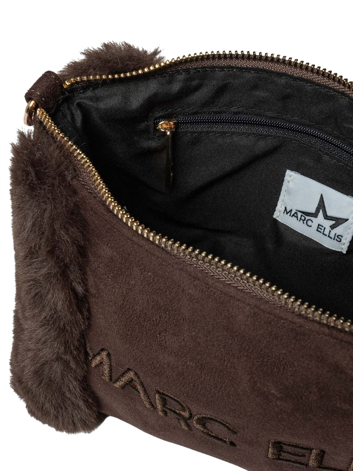 MARC ELLIS Pochette Buby Caracal C. Marc Ellis - Cioccolato CHOCOLATE
