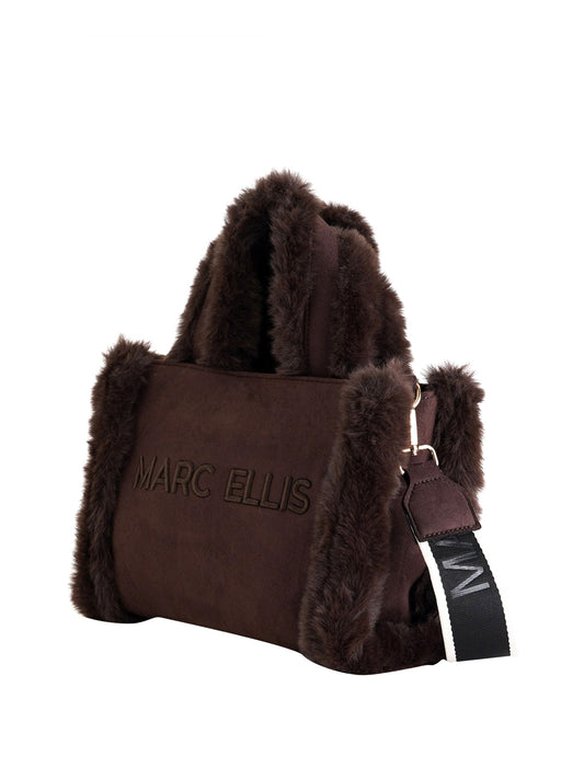 MARC ELLIS Borsa a Mano Buby Caracal S Marc Ellis - Cioccolato CHOCOLATE