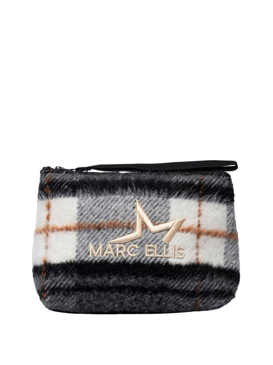 MARC ELLIS Pochette Buby Plaid C Marc Ellis - Nero BLACK