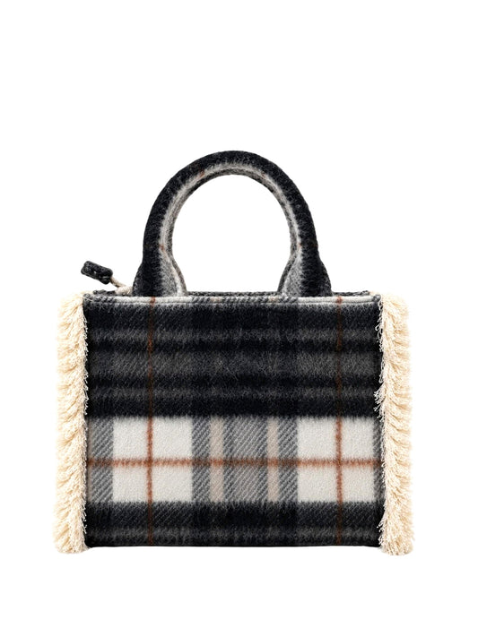 MARC ELLIS Borsa a Mano Buby Plaid M Marc Ellis - Nero BLACK