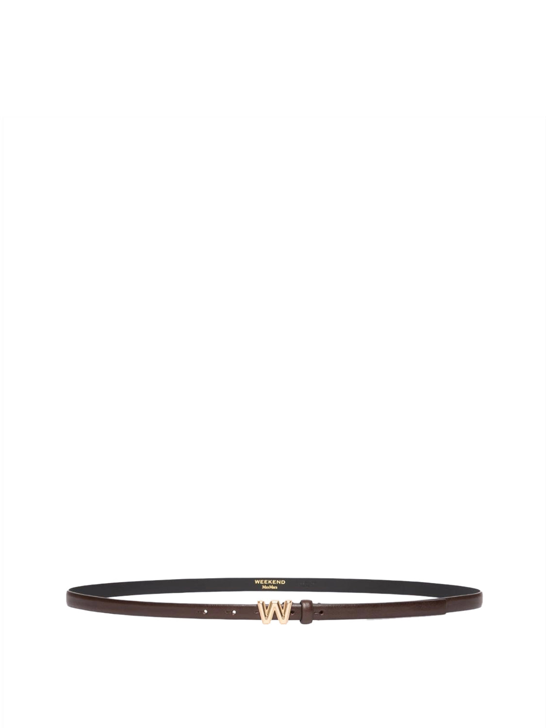 MAXMARA ACCESSORI WEEKEND 1USCITA Cintura Sottile In Pelle Max Mara Weekend - Marrone Cioccolato