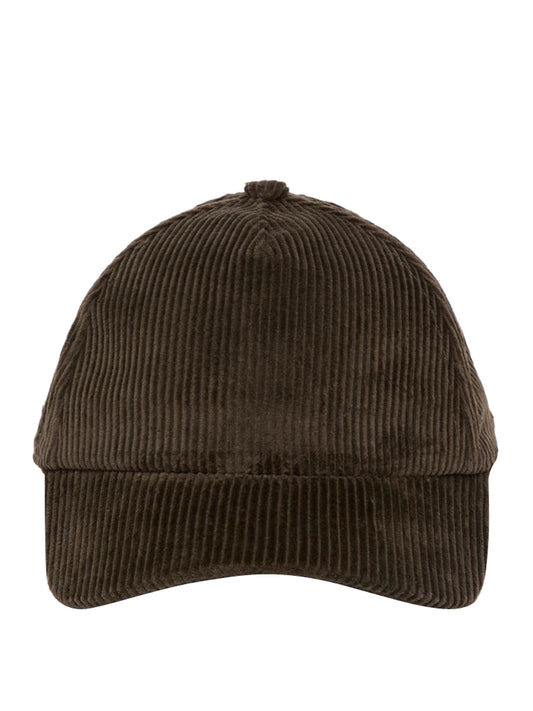 MAXMARA ACCESSORI WEEKEND 1USCITA MaxMara Cappello Baseball In Velluto - Marrone Marrone
