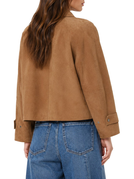 MAXMARA WEEKEND 1USCITA MaxMara Giacca In Morbido Suede - Nocciola Nocciola