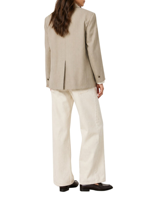 MAXMARA WEEKEND 1USCITA MaxMara Blazer Over In Tela Di Lana - Nocciola Nocciola