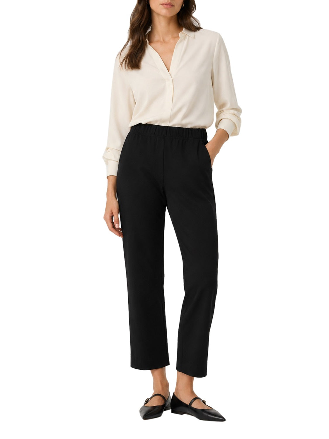 MAXMARA WEEKEND 1USCITA MaxMara Pantalone In Jersey Milano Nero Nero