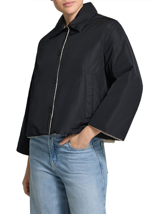 MAXMARA WEEKEND 1USCITA Giubbotto Reversibile Corto Imbottito Falena MaxMara Weekend - Nero Nero