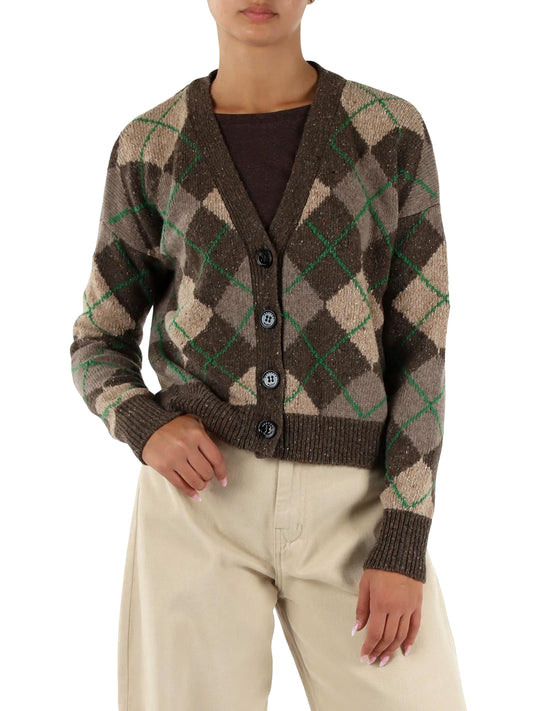 MAXMARA WEEKEND 2USCITA Cardigan Abile In Misto Lana MaxMara Weekend - Sabbia Sabbia