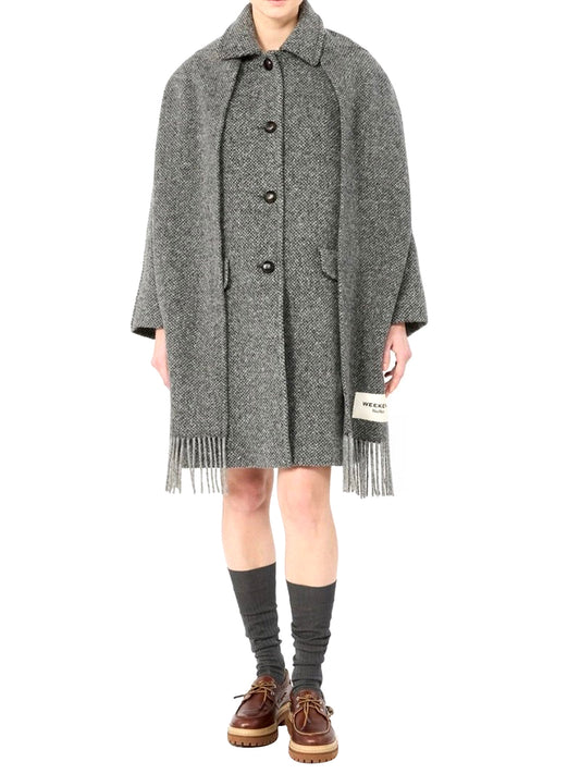 MAXMARA WEEKEND 2USCITA Cappotto Latino Di Lana MaxMara Weekend - Antracite ANTRACITE