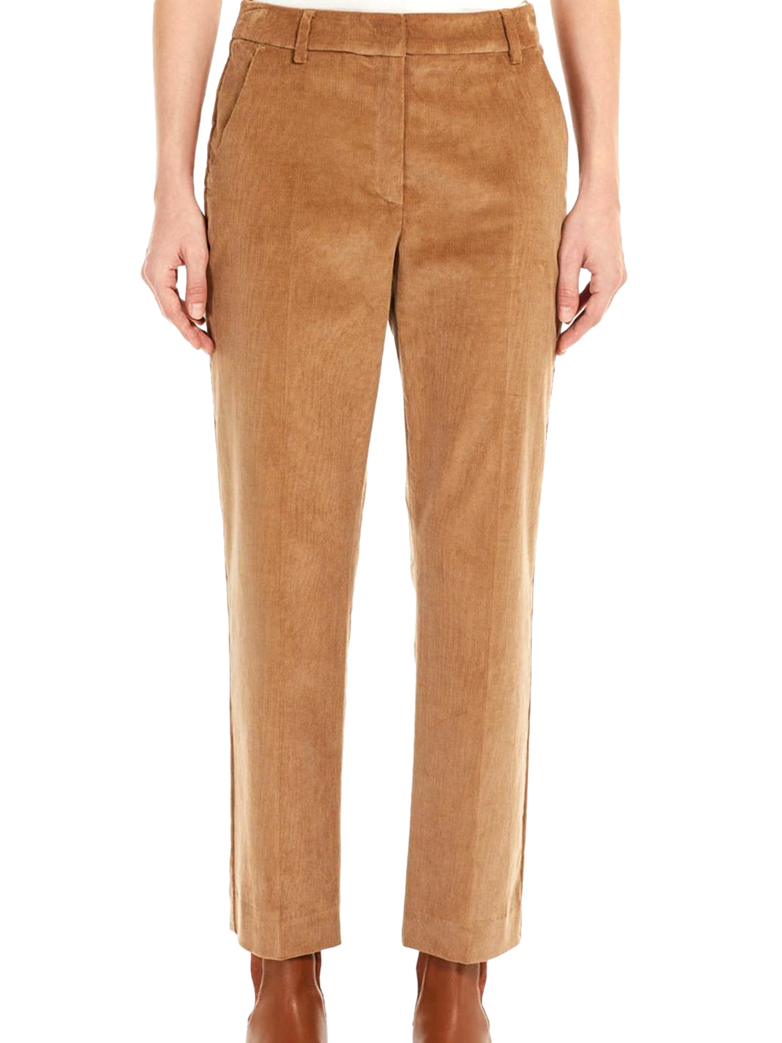MAXMARA WEEKEND 2USCITA Pantalone Marruca In velluto MaxMara Weekend - Marrone Marrone