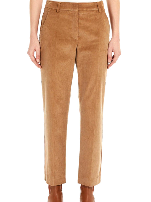 MAXMARA WEEKEND 2USCITA Pantalone Marruca In velluto MaxMara Weekend - Marrone Marrone