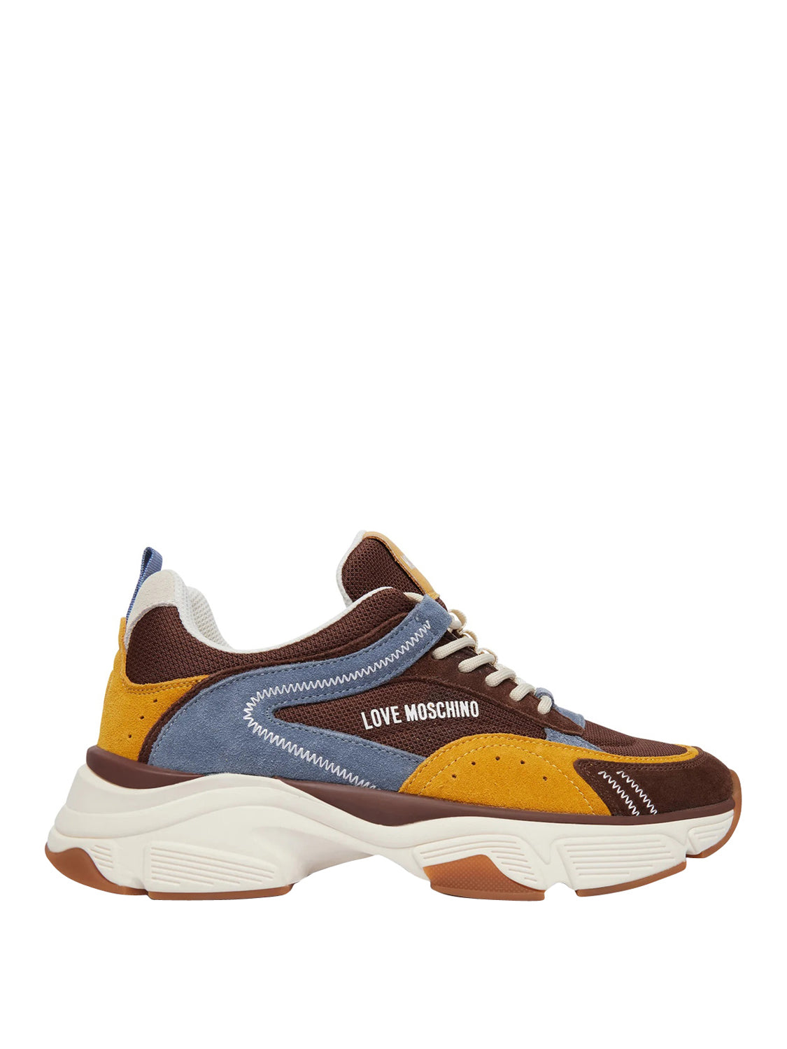 MOSCHINO CALZATURE PRE Moschino Sneakers Stardust60 Mix Multicolore Cacao/Cacao