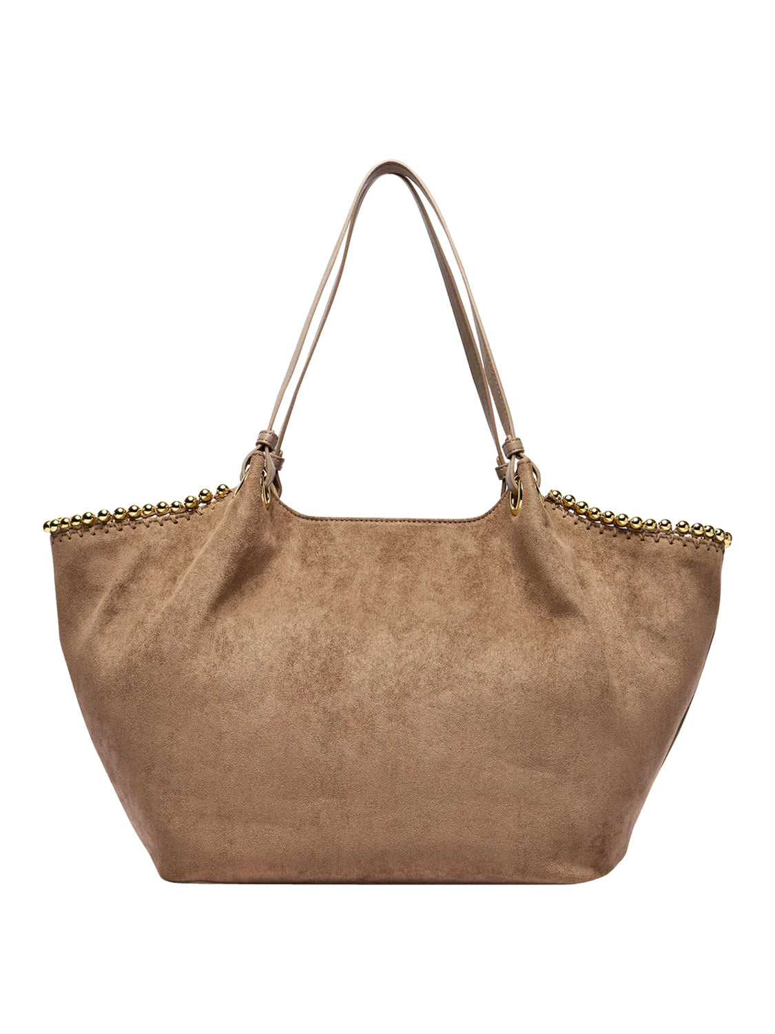 MOSCHINO COLLECTION Moschino Borsa A Mano Logo Frontale Sabbia Sabbia
