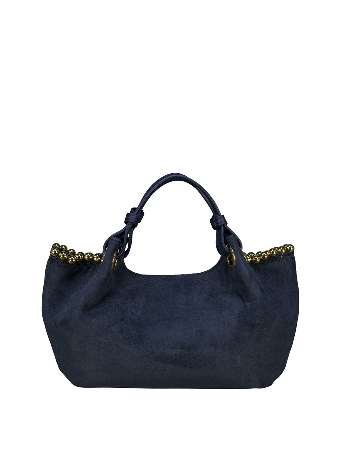 MOSCHINO COLLECTION Borsa A Mano Camoscio Moschino - Blu NAVY