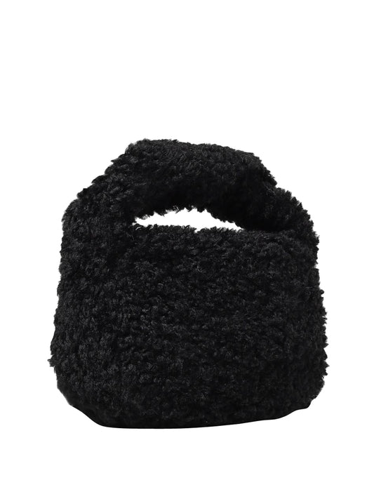 MOSCHINO COLLECTION Borsa A Mano Faux Fur Moschino - Nero Nero