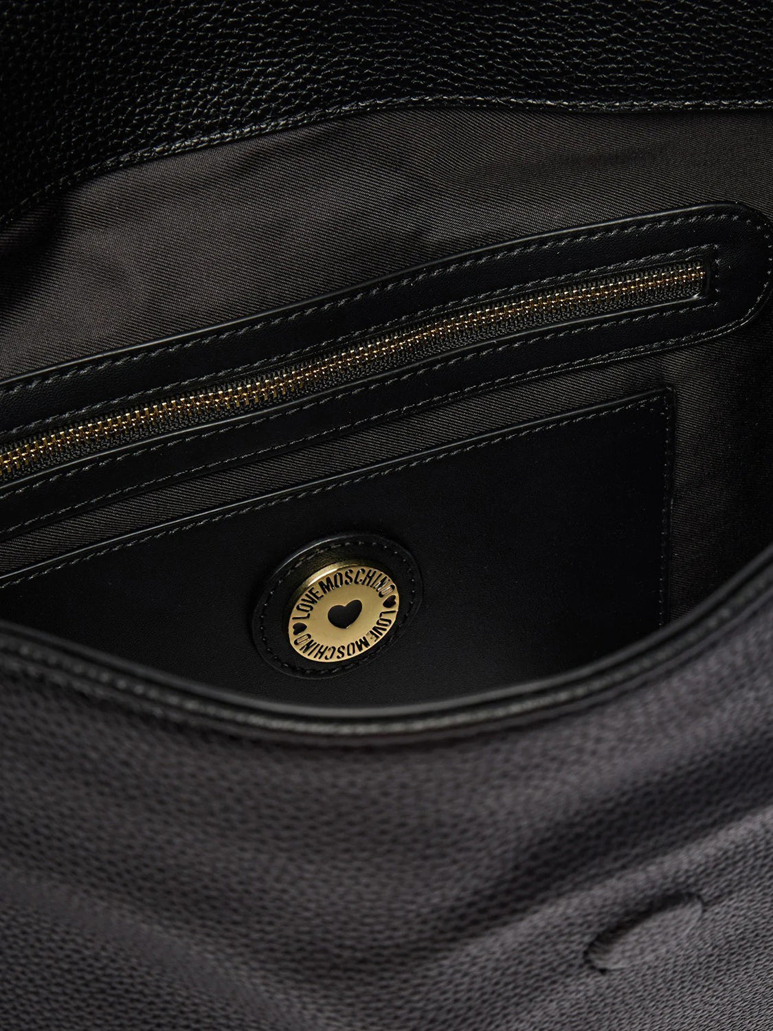 MOSCHINO COLLECTION Borsa Con Charm Moschino - Nero Nero