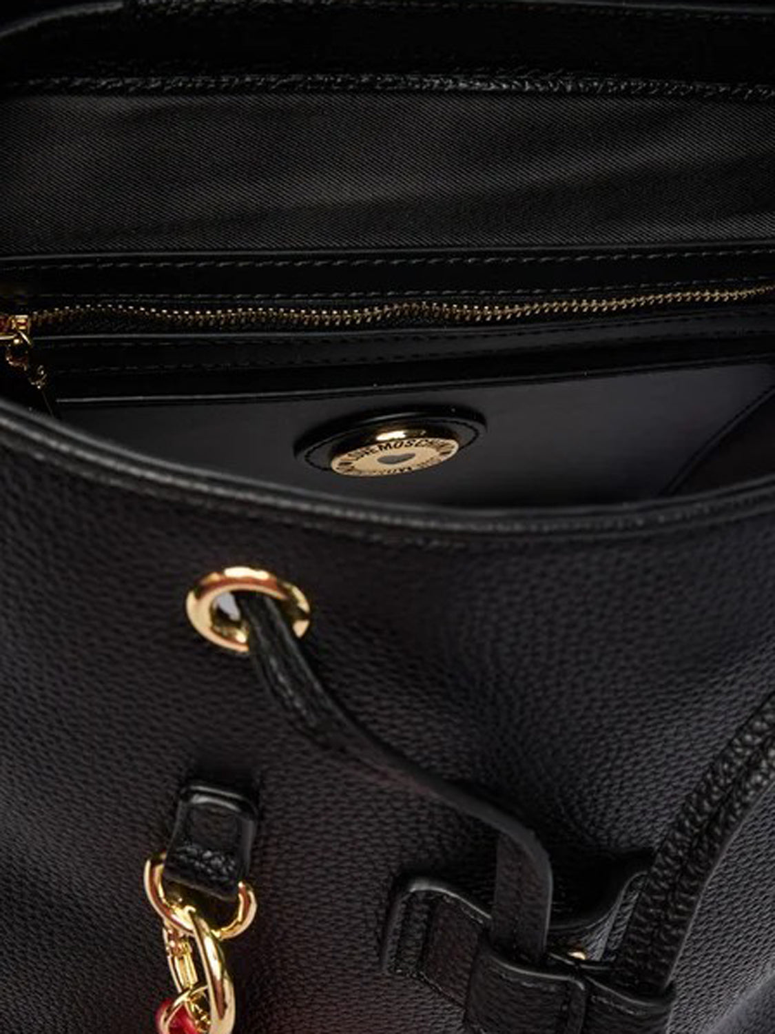 MOSCHINO COLLECTION Zaino Con Charm Moschino - Nero Nero
