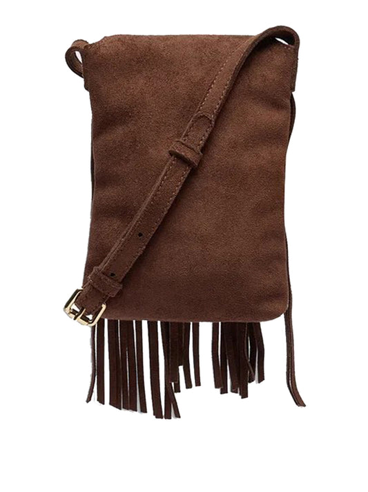 MOSCHINO COLLECTION Borsa Velour Pl Moschino - Cioccolato Cioccolato
