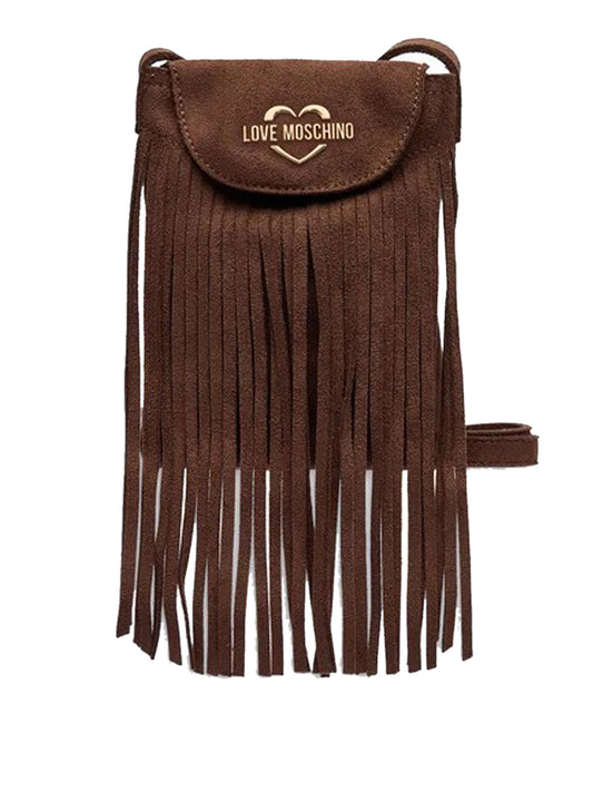 MOSCHINO COLLECTION Borsa Velour Pl Moschino - Cioccolato Cioccolato