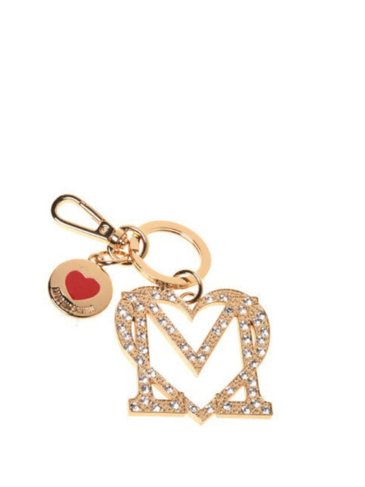 MOSCHINO COLLECTION Portachiavi Moschino In Metallo Oro Oro