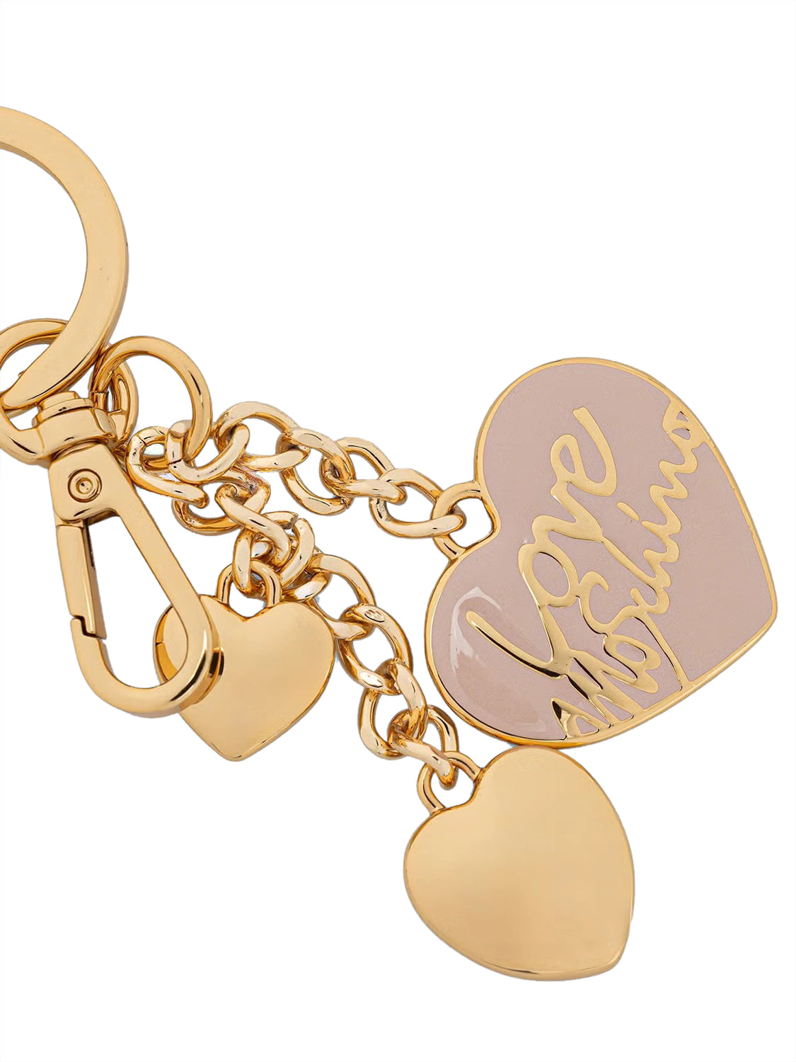 MOSCHINO COLLECTION Portachiavi Moschino da donna in metallo - Oro Oro