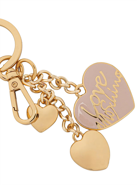 MOSCHINO COLLECTION Portachiavi Moschino da donna in metallo - Oro Oro