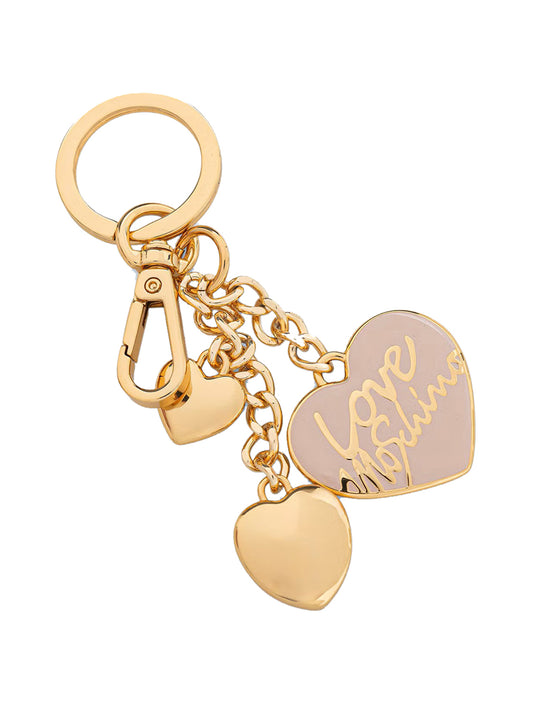 MOSCHINO COLLECTION Portachiavi Moschino da donna in metallo - Oro Oro