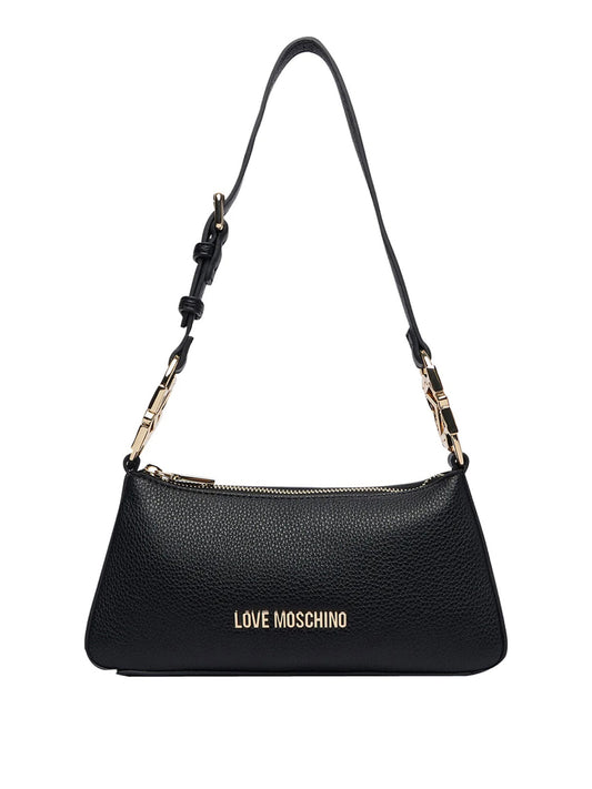 MOSCHINO PRECOLLECTION Moschino Borsa A Tracolla Logo Frontale Nero Nero