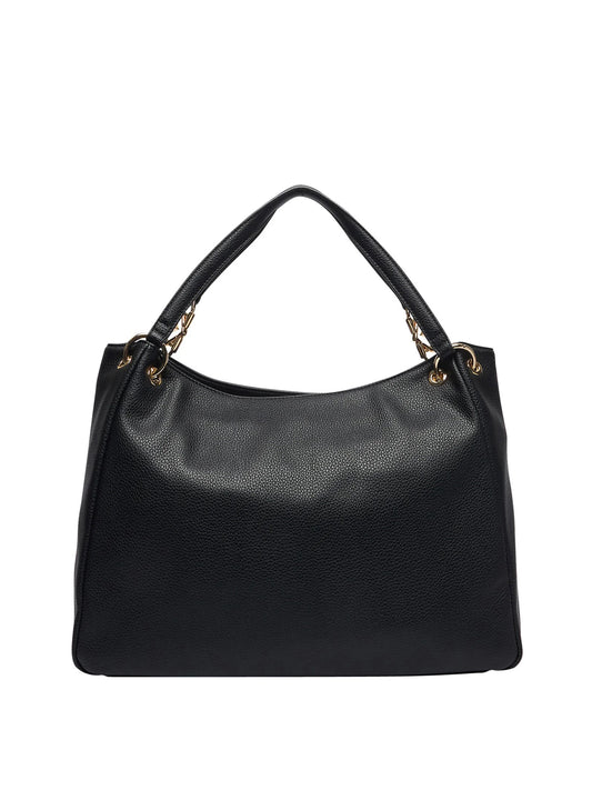 MOSCHINO PRECOLLECTION Borsa A Mano Moschino Logo Frontale Nero Nero