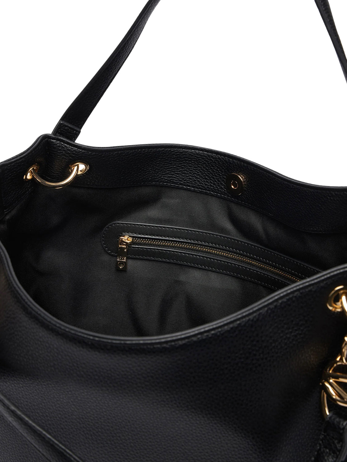 MOSCHINO PRECOLLECTION Borsa A Mano Moschino Logo Frontale Nero Nero