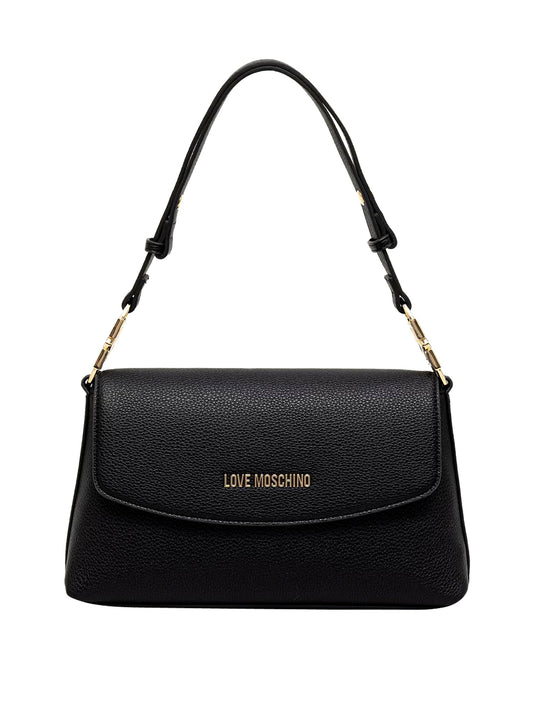 MOSCHINO PRECOLLECTION Moschino Borsa A Mano Logo Frontale Nero Nero