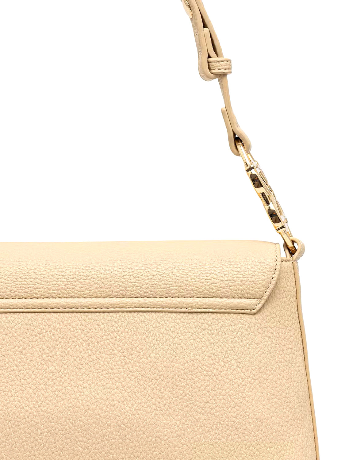 MOSCHINO PRECOLLECTION Moschino Borsa A Mano Logo Frontale Burro BURRO