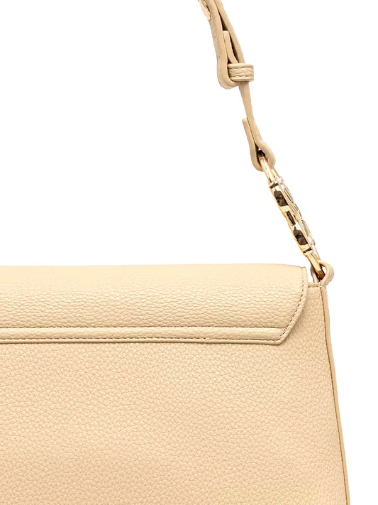 MOSCHINO PRECOLLECTION Moschino Borsa A Mano Logo Frontale Burro BURRO