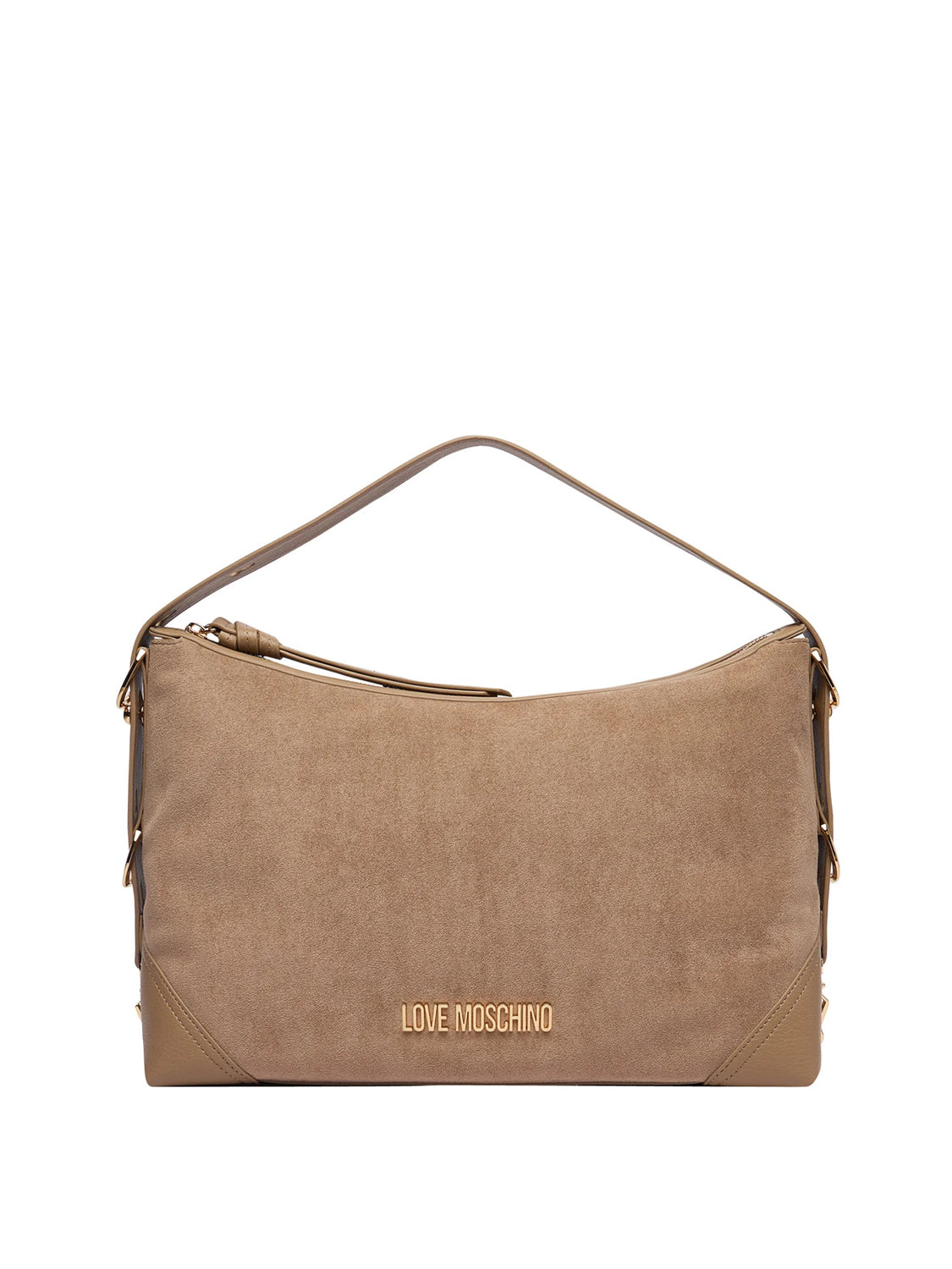 MOSCHINO PRECOLLECTION Moschino Borsa A Mano Logo Frontale Sabbia Sabbia