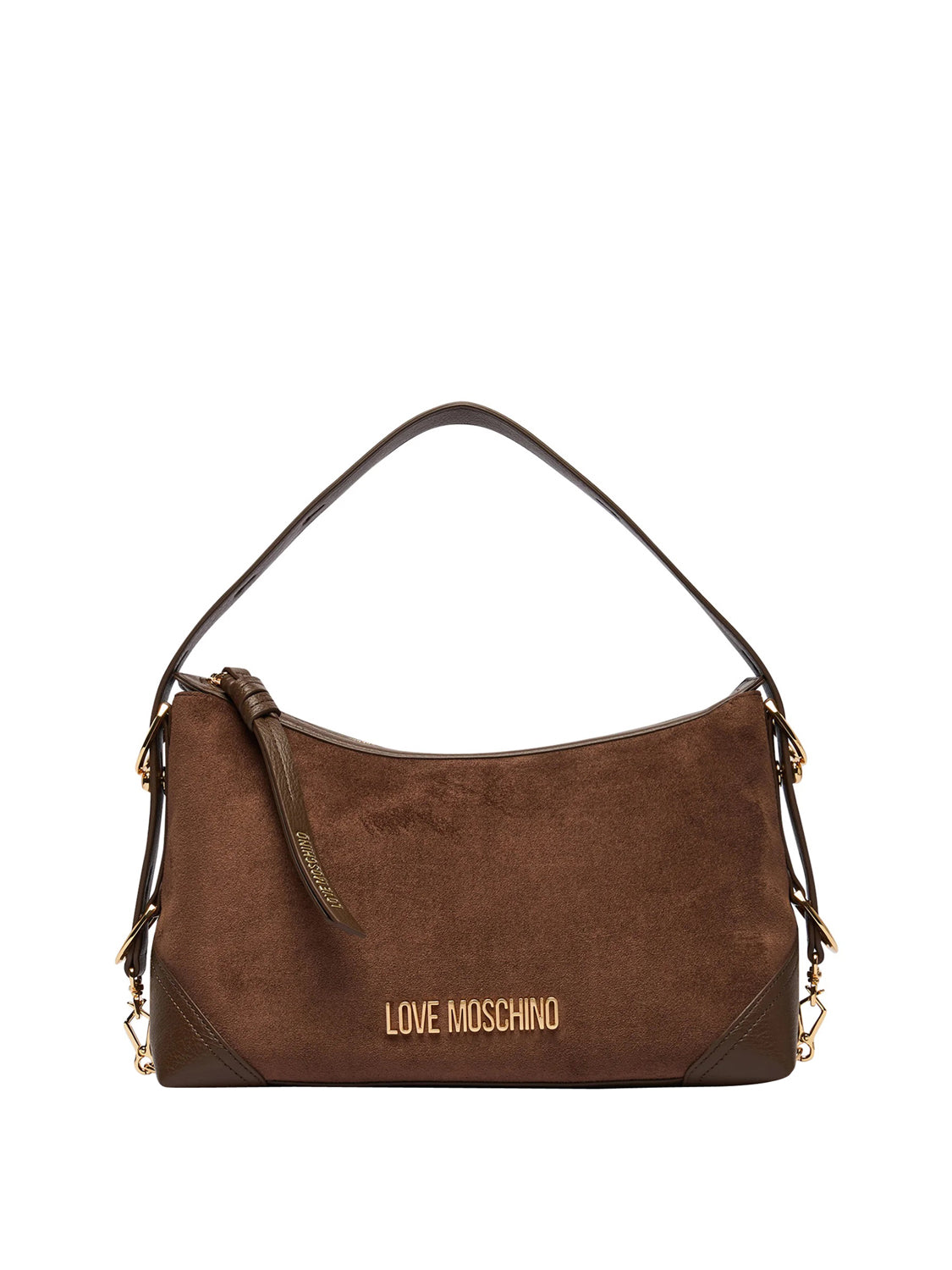 MOSCHINO PRECOLLECTION Moschino Borsa A Mano Logo Frontale Marrone Marrone