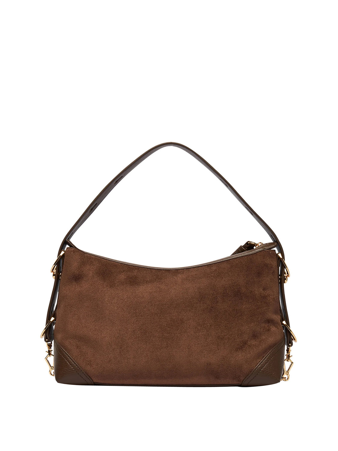 MOSCHINO PRECOLLECTION Moschino Borsa A Mano Logo Frontale Marrone Marrone