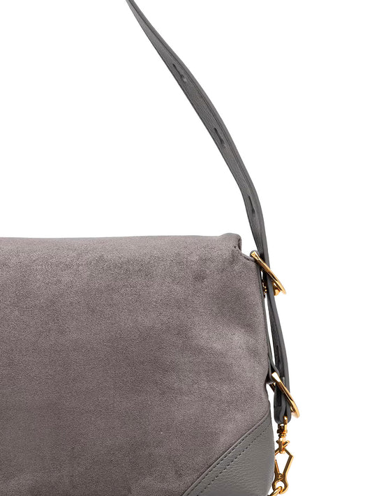 MOSCHINO PRECOLLECTION Moschino Borsa A Mano Logo Frontale Grigio Grigio