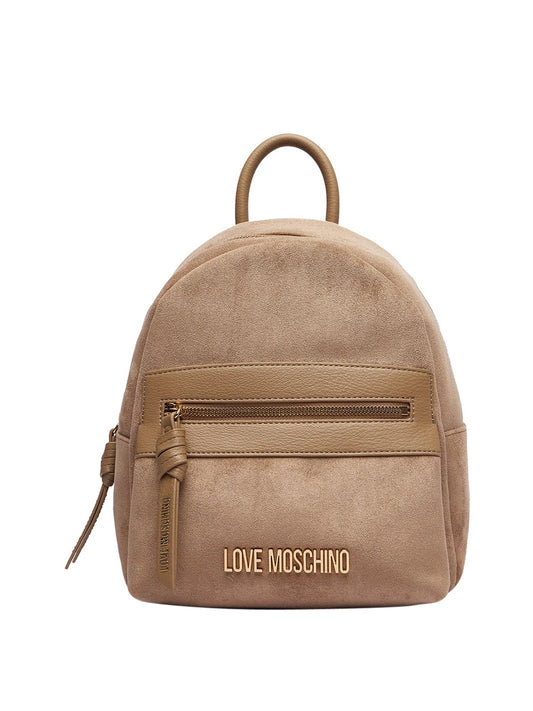 MOSCHINO PRECOLLECTION Moschino Zaino Logo Frontale Sabbia Sabbia