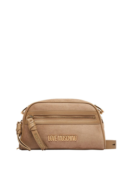 MOSCHINO PRECOLLECTION Moschino Borsa A Mano Velour Sabbia Sabbia