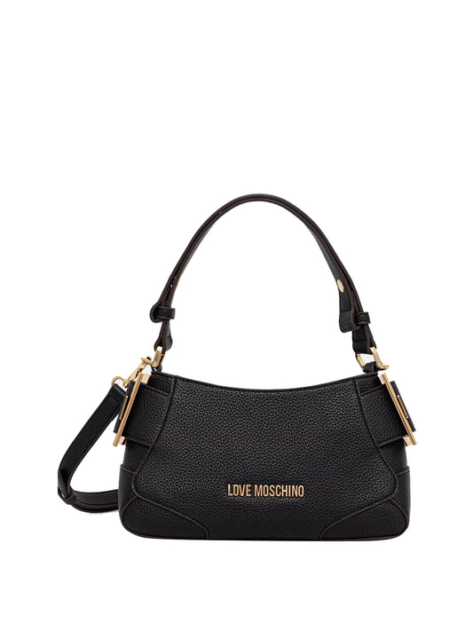 MOSCHINO PRECOLLECTION Moschino Borsa A Mano Logo Frontale Nero Nero