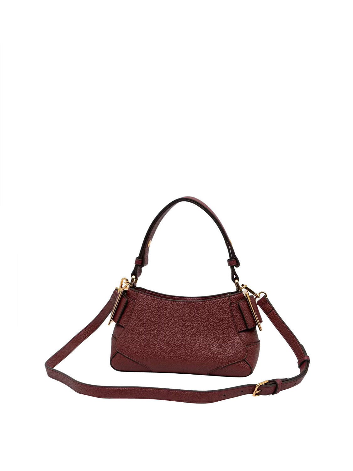 MOSCHINO PRECOLLECTION Borsa A Mano Moschino Logo Frontale Vino VINO
