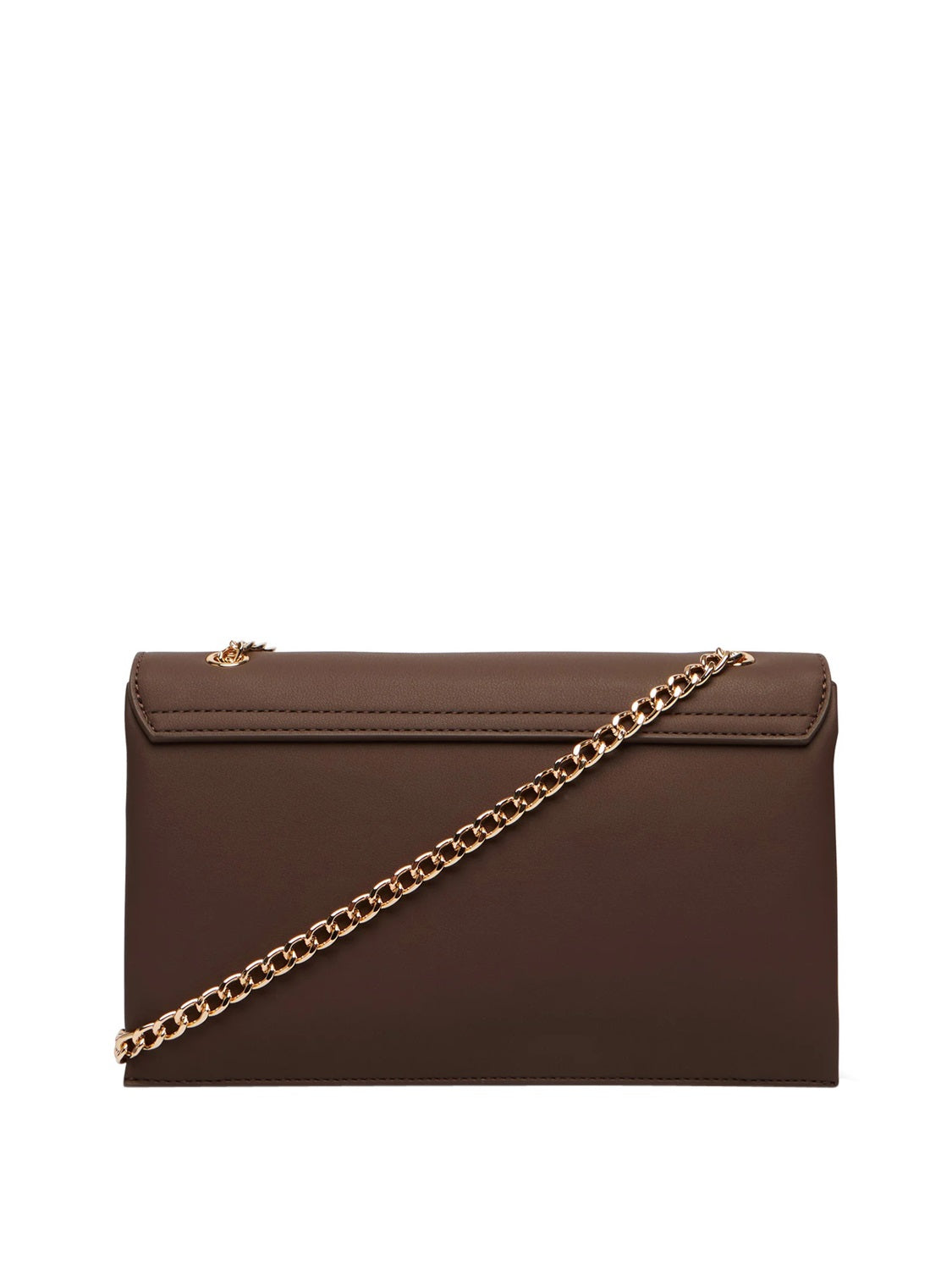 MOSCHINO PRECOLLECTION Moschino Borsa a Tracolla Logo Frontale Marrone Marrone