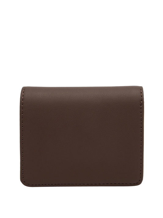 MOSCHINO PRECOLLECTION Moschino Portafoglio Logo Frontale Marrone Marrone