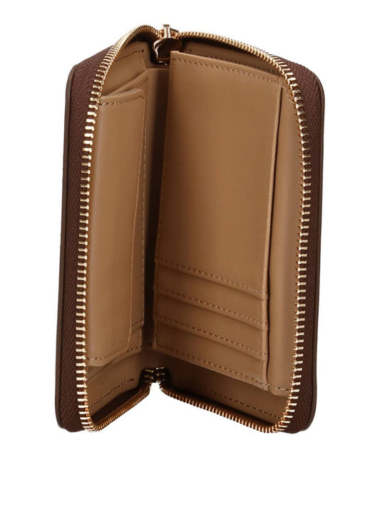 MOSCHINO PRECOLLECTION Moschino Portafoglio Logo Frontale Marrone Marrone